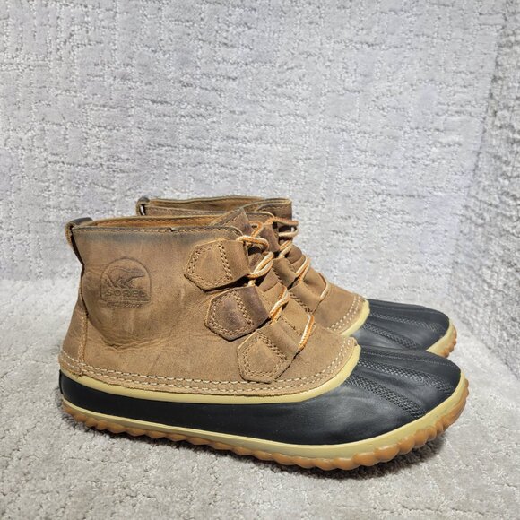 Sorel Women's Out N About Women's Size US 7.5 Leather Waterproof Duck Boots - Picture 3 of 8